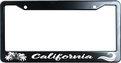 6x12 inch Californian license plate frame compatible with all standards.. DIAYTAR NIGERIA: Making quality products accessible to all Nigerians at affordable prices.