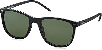 Square polarized sunglasses for men - (NBP365gr3p | 53 | Green glasses), black, one -sized size.. With DIAYTAR Nigeria, everything is within reach — and within budget.