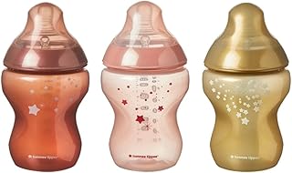 Collection of Tommee Tippee Sky bottles in limited edition 3 x 260 ml.. DIAYTAR NIGERIA revolutionizes online shopping with competitive prices and reliable 5-8 day delivery.