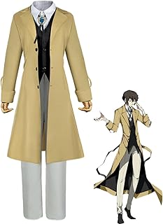 Anime Bungo Stray Dogs Cosplay Dazai Osamu Costume Uniform detective for men.. Why shop anywhere else? DIAYTAR Nigeria has it all and delivers fast.
