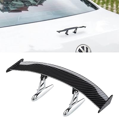 ABS adjustable car spoiler for general use of 17.5 cm, black.. DIAYTAR NIGERIA: Your one-stop e-commerce destination with affordable prices and nationwide delivery in 5-8 days.