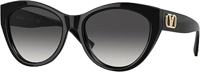 Women's sunglasses 4109 - Black/dark gray 55/18/140, black/shaded gray, 55/18/140.. DIAYTAR NIGERIA: Where every Nigerian finds what they need at prices they can afford, delivered promptly.