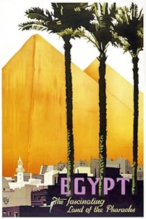 TX262 Egyptian travel poster Vintage 1930 Terre des Pharaoles Répimression - A2+ (610 x 432 mm) 24 "x 17".. Shop without boundaries at DIAYTAR NIGERIA, offering extensive variety at prices you'll appreciate.