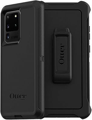 Otterbox protective shell without screen screen without screen for Galaxy S20 Ultra/Galaxy Ultra 5g (only - not compatible with other models) Black.. DIAYTAR NIGERIA: Where shopping is affordable, selection is vast, and delivery is always reliable.
