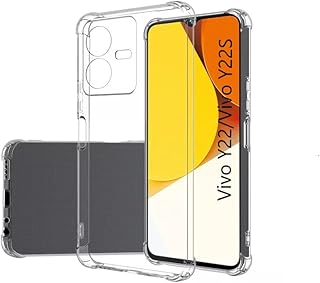 Rear shell for vivo y22 / vivo y22s | Ultra transparent flexible shell | Best camera protection | Integrated dust caps and non-slip handle | fine and protective rear shell for vivo y22 / vivo y22s (transparent).. Enjoy effortless shopping and speedy delivery with DIAYTAR Nigeria.