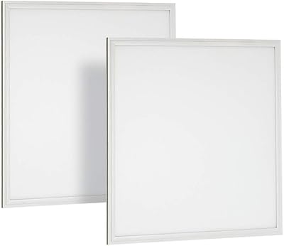 LED ceiling light BCAK 60W 2x2 feet, 60x60cm, aluminum square 6500K 6000 Lumens for the improvement of housing, kitchen, living room, office, white supermarket (cold white).. DIAYTAR NIGERIA: Where shopping meets satisfaction with affordable prices and delivery within 8 days.