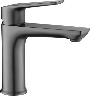 Fashion Home Fashion Mixer Faucet, Single Lavabo Tap with 2 60 cm pipes, Gray Metal Gray Toilet Tap.. Experience shopping satisfaction with DIAYTAR NIGERIA's vast selection and budget-friendly delivery options.
