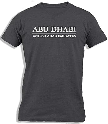 Icaprontm Abu Dhabi | United Arab Emirates | Exploration of the city of Abu Dhabi | T-shirt in souvenir cotton of the world tourist traveler for men.. DIAYTAR Nigeria: trusted by thousands for fast, reliable delivery.