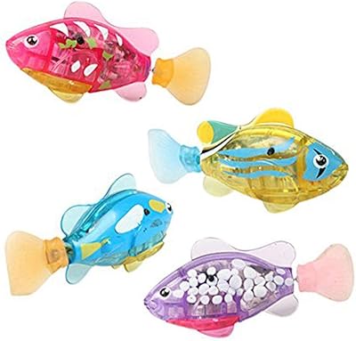 A vibrating electronic toy designed with a small robot fish for children (4 pieces-2).. DIAYTAR NIGERIA makes every purchase count with our affordable prices and reliable 5-8 day shipping.
