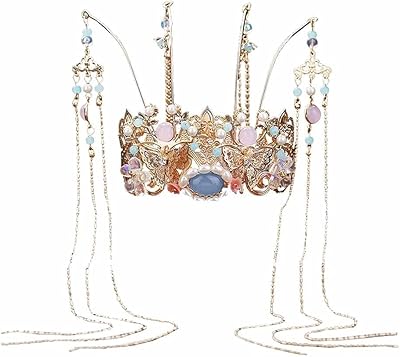 WSSBK Long Gland Phoenix Coronix Simulated Pearls Diademes and Courings Bales Hair Banks Wedding Hair Hair jewelry.. Shop electronics, clothes, and everything in between on DIAYTAR Nigeria.