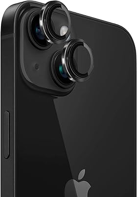 ITIDAL camera lens protector for iPhone 13 and 13 mini - black aluminum ring with tempered glass protection and precise design suitable for the camera.. DIAYTAR NIGERIA transforms dreams into deliveries with our affordable prices and 5-8 day shipping.