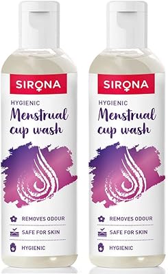 Menstrual Sirona Natural Menona Cutting - 100 ml (Pack of 2) with a pink scent to wash your menstrual cut in a hygienic way.. Affordable choices, delivered fast — that's the DIAYTAR Nigeria promise.