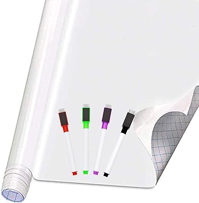 Steinbaugh's white table for whiteboard sticker - 17.7 "x 78.7".. DIAYTAR NIGERIA connects you with endless possibilities through our affordable e-commerce platform.