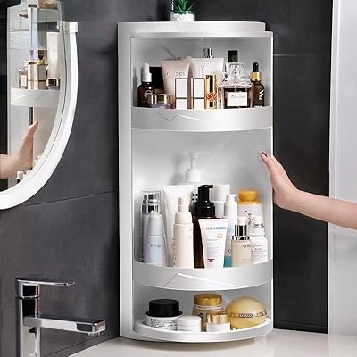 Rotating Wall -shaped Triangle Wall Bathing Room for Bathroom Organization without drilling.. Shop easy, pay less, get it fast — with DIAYTAR Nigeria.