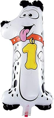 Aluminum balloons with animal figures for young children, class decoration toys or birthday parties (animal dog 1).. DIAYTAR NIGERIA: Where smart shoppers find everything they need at prices they can afford.