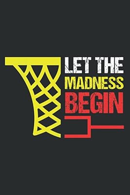 Basketball support gift that madness begins: Lined newspaper and agenda to write.. Shop efficiently with DIAYTAR NIGERIA, offering thousands of products at unbeatable prices delivered promptly.