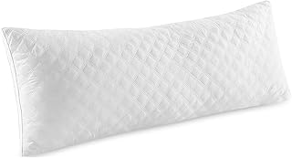 Gzs ultra soft comprehensive pillows for maternity reinforced long bed pillow for pregnant women to sleep on their back 51 x 137 cm (white).. Discover the perfect balance of selection and value with DIAYTAR NIGERIA's nationwide delivery service.