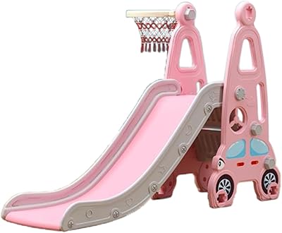 Children's slide with 2 -in -1 basketball basketball basket into a self -supporting sliding car allowing young children to play inside and outside, pink.. From tech gadgets to groceries, DIAYTAR Nigeria is your all-in-one online store. And the best part? Delivery happens fast — between 5 to 8 days.