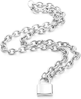 Clock necklace pendant collar in the shape of a heart stainless steel for men and women.. Shop from anywhere in Nigeria and receive your DIAYTAR purchases at affordable prices within a week.