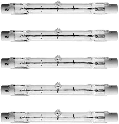 Pack of 5 linear halogen bulbs Tungsten Bell 03842 120w 78mm.. Experience shopping without stress at DIAYTAR NIGERIA's comprehensive and budget-friendly platform.