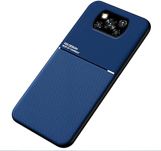 Kepuch Mowen shell for Xiaomi Poco X3 /X3 NFC - Bumper Cover Integrated metal plate for Xiaomi Poco X3 /X3 NFC - Blue.. DIAYTAR NIGERIA: Empowering Nigerians with access to affordable products delivered within 8 days.