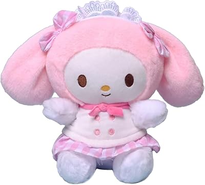 Sanrio My Melody plush toy - Nice animated plush toy to collect, 8 " - Perfect birthday or Christmas gift, perfect house decoration for girls and children.. Your digital shopping destination, DIAYTAR NIGERIA combines variety with affordability and quick delivery.