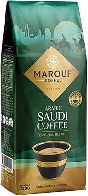 100% MAAROUF SAUDI Blend Arabic coffee, 250 grams.. Discover endless possibilities with DIAYTAR NIGERIA's vast e-commerce selection and budget-friendly delivery.