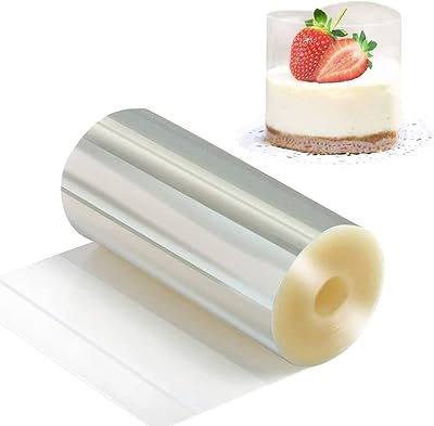 Delfino transparent cake decoration, transparent acetate ribbons of 10 cm x 8 m and cake wrap wrapped in foam for the decoration of chocolate cakes.. Experience the ultimate in shopping convenience with DIAYTAR NIGERIA's vast catalog and 5-8 day delivery.