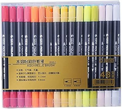Bianio batch of 48 double -pointed markers Water base no.. Everything you need is on DIAYTAR Nigeria — just a click away.