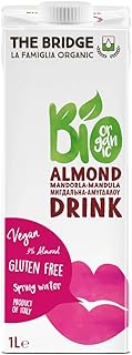 Organic almond drink The Bridge organic, 1 liter.. DIAYTAR NIGERIA: Your partner in affordable online retail with reliable delivery across the nation.