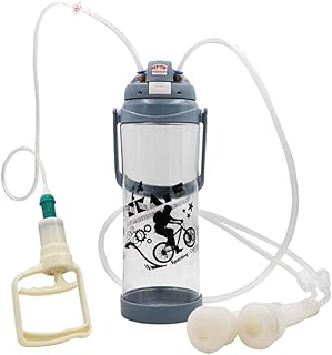 Portable double -headed 4L Machine Machine - Manual pump impulse to milk sheep, goats and cows, gray.. Find more for less — only on DIAYTAR Nigeria.