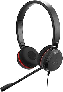 Jabra Evolve 30 UC stereo helmet - Unified Soft Voip Unified Communications Helmet with passive deletion of noise - 3.5 mm jack - Black Set.. DIAYTAR NIGERIA makes every shopping desire a reality with affordable prices and delivery in 5-8 days.