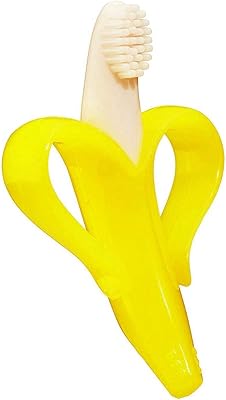 Baby banana -shaped silicone tenders for 3 months and more.. Love deals? DIAYTAR Nigeria has you covered with low prices and fast delivery.