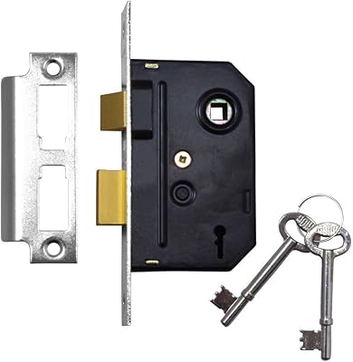 Union Sash Lock 2295 2 levers by lux 63 mm - Chrome finish (box).. Transform your online shopping experience with DIAYTAR NIGERIA's affordable and diverse marketplace.