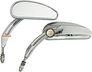 Motorcycle m8 chrome or black mterewers entirely made of aluminum compatible with Harley.. DIAYTAR NIGERIA: Your affordable shopping destination with thousands of products delivered in days.