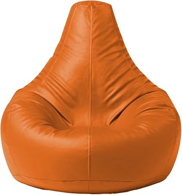 Lux Decora pear armchair with padding (size XL orange).. Discover why millions choose DIAYTAR for affordable online shopping with delivery in just 5-8 days.