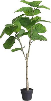 Artificial bonsai, artificial heart sheet, pot in pot, false heart sheet of 27/47 inches, banian, false pots perfect in pots for the house, the office.. DIAYTAR NIGERIA: Making quality accessible to all Nigerians with affordable prices and quick delivery.