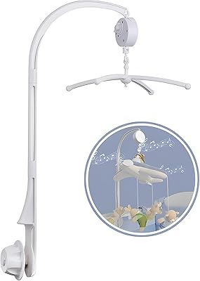 Boundy 63.5 cm portable bed bell support for bed, bed arm, cradle decoration toy, rotating music box, adjustable screw arm arm.. DIAYTAR NIGERIA: Where affordability meets variety in Nigeria's most comprehensive online marketplace.