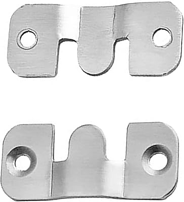 Mirror hook for wall mounting - Bedy -headed stainless steel bed hangers with locking design | Clip z mirror mounting supports for wooden posters.. DIAYTAR NIGERIA: Nigeria's answer to affordable online shopping with reliable 5-8 day delivery guarantee.