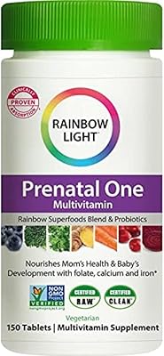 Rainbow Light Multivitamins Prenatal 150 Folic Acid Units Probiotic Iron.. Shop with purpose at DIAYTAR NIGERIA and receive your purchases at unbeatable prices within the week.