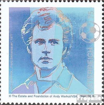 Austria 2579 (full edition) 2006 Franz Beckenbauer - Andy Warhol (collection stamps).. DIAYTAR NIGERIA: Bringing affordable shopping solutions with a diverse product catalog delivered nationwide.