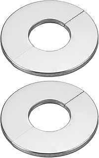 Cover with chrome wall split flanged, hot drain hose cover, stainless steel drain plate for pipe diameter, 2 pieces of radiator hose, silver (35 mm).. Your shopping aspirations fulfilled at DIAYTAR NIGERIA with competitive prices and reliable delivery.