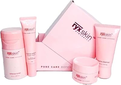 Ryx Skin Pore Care Defense Kit - Reduces acne, lightens and lightens the complexion, deeply hydrates the skin, improves clarity.. Discover endless shopping possibilities at DIAYTAR NIGERIA, with budget-friendly prices and reliable delivery.