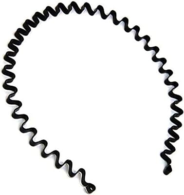Unisex-black metal headband comb for women and men from OEM.. Discover the convenience of DIAYTAR NIGERIA's vast e-commerce platform with delivery in just 5-8 days.