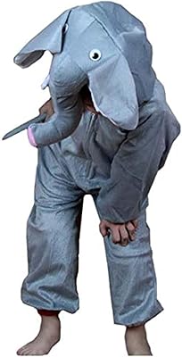 Jade elephant costume for children, elephant costume for boys and girls, elephant costume for children's party, costume size m, gray.. Experience the ease of digital shopping with DIAYTAR NIGERIA's affordable and diverse marketplace.