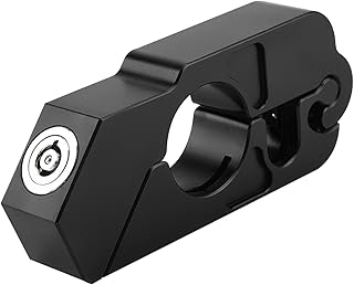 Handlebar brake lever lock, CNC aluminum alloy motorcycle handle lock for motorcycle accessories (black).. Shop from anywhere in Nigeria with DIAYTAR's extensive selection and budget-friendly shipping options.