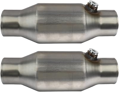 Mayasav 【2-Pack】 Universal catalytic converter input/output 2.5 ", with Port O2 【Compliant EPA】.. DIAYTAR NIGERIA: Creating access to affordable products for every Nigerian with our swift delivery service.