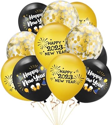 Losuya 15 Pieces Ballons of Happy New Year 2021 12 -inch latex balloon for New Year's New Year's New Year's Day decorations 2021.. Find everything you need at prices you'll love with DIAYTAR NIGERIA's comprehensive e-commerce platform.