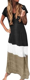 Elegant dress with short sleeves and round neck for women ❀ Evening long.. Order today, receive this week — shopping with DIAYTAR Nigeria is that simple.