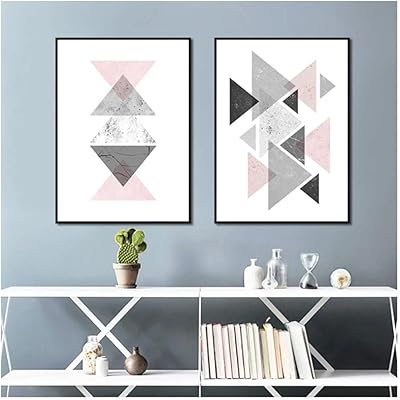 PLAMC Nordic style canvas painting living room wall wall wall art abstract modern simple painting for interior decoration 50x70cmx2 parts without frame.. DIAYTAR NIGERIA delivers value, variety, and convenience with our nationwide 5-8 day shipping.
